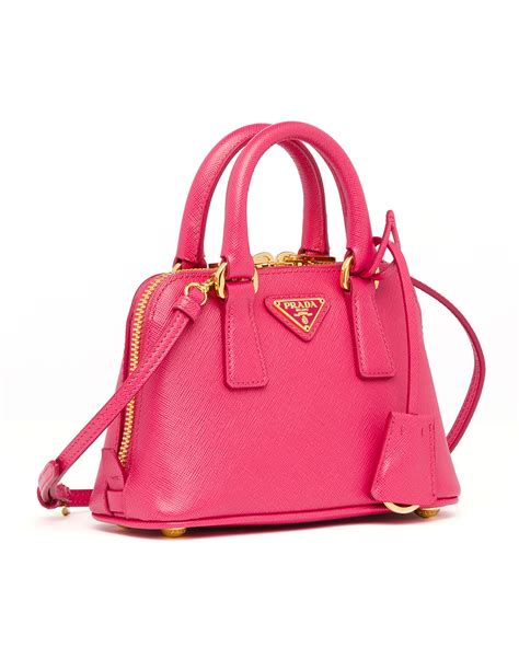 prada pink bag|small pink prada bag.